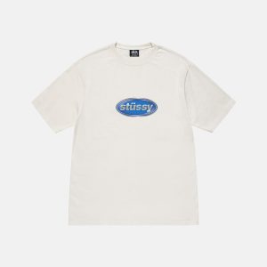 EMBLEM TEE PIGMENT DYED OFF WHITE