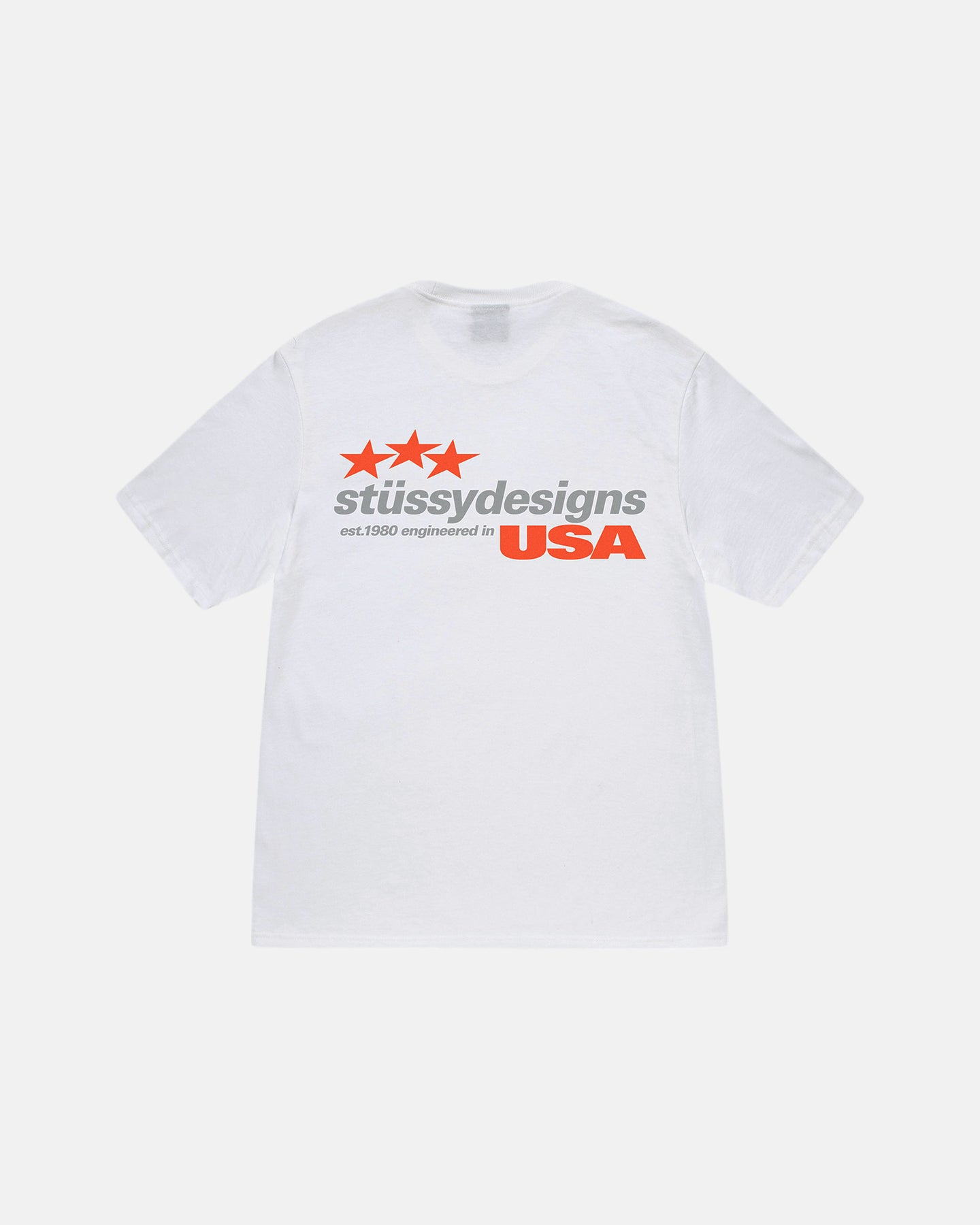 STUSSY DESIGNS USA TEE – White