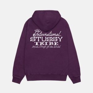 IST HOODIE PIGMENT DYED- Purple
