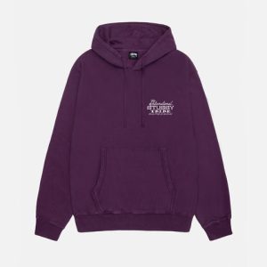 IST HOODIE PIGMENT DYED- Purple