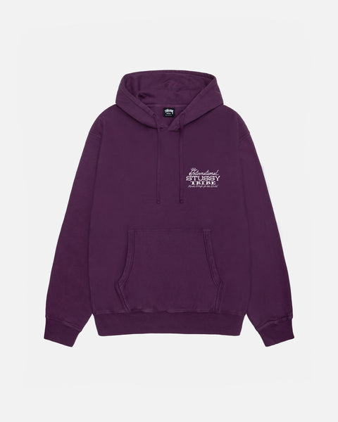 IST HOODIE PIGMENT DYED- Purple