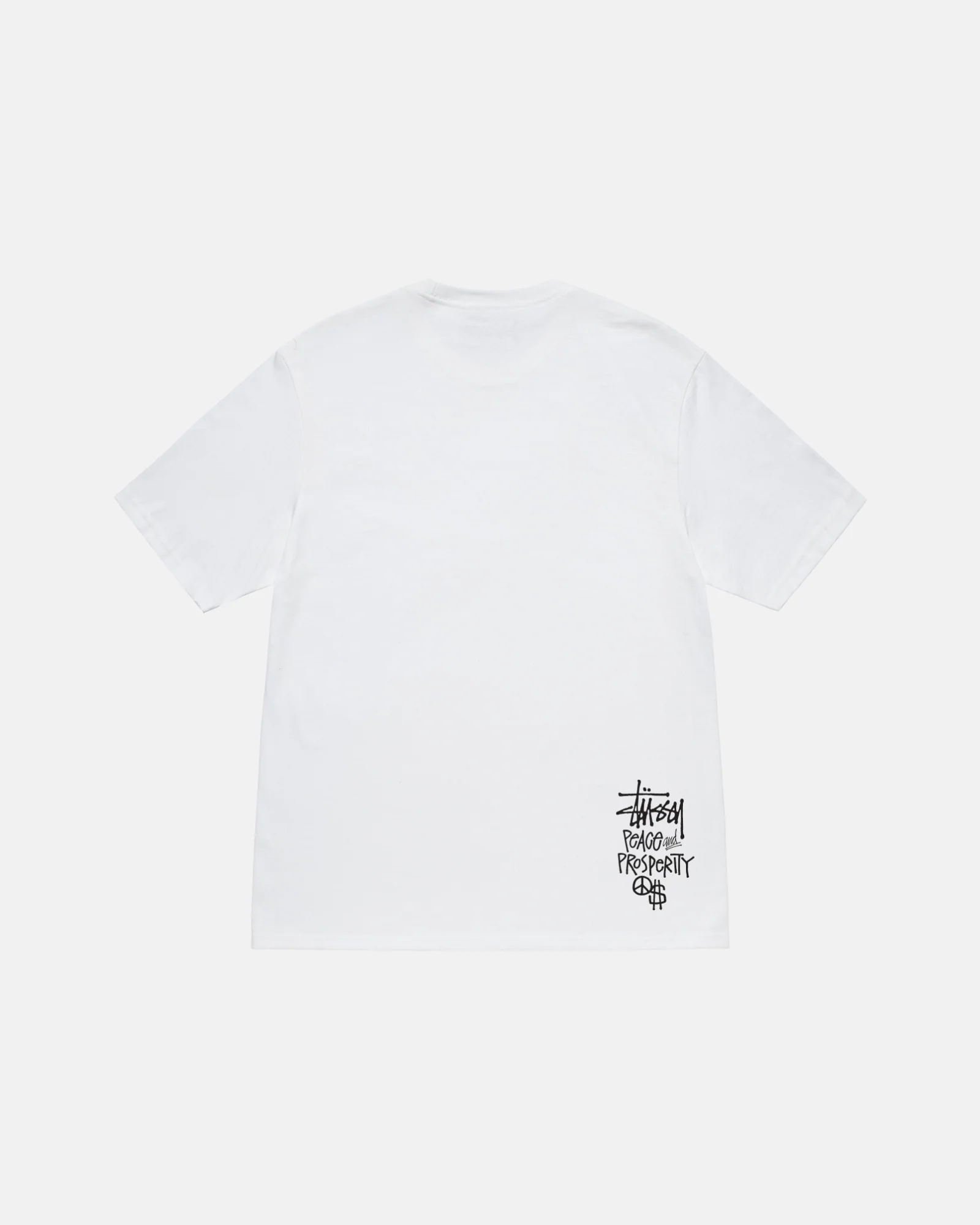 PEACE & PROSPERITY TEE WHITE