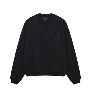 RELAXED SMOOTHSTOCK BLACK CREW
