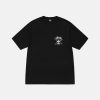SKULL & BONES BLACK TEE PIGMENT DYED