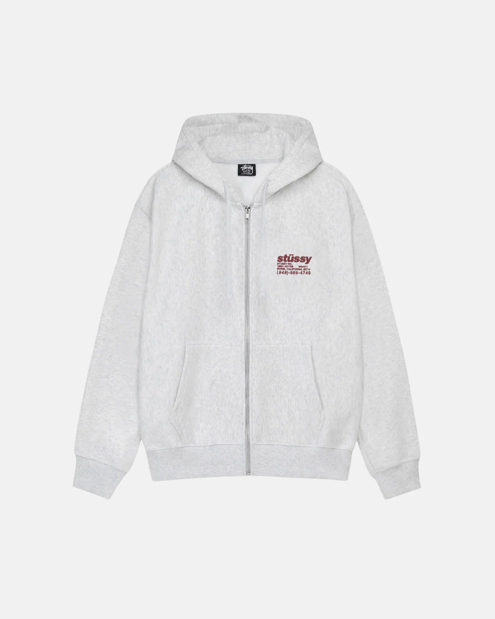 STUSSY DNA ZIP HOODIE