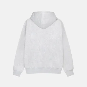STUSSY THERMAL STOCK HOODIE GREY
