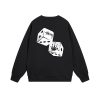 Stussy Fuzzy Dice Crown Crewneck Sweatshirt