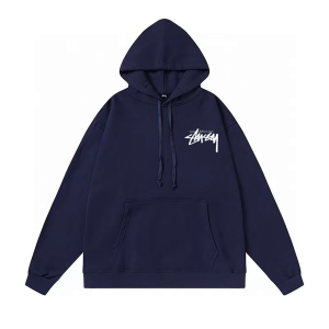 Stussy Faded 8 Ball Hoodie Navy