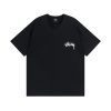 Stussy Plush Tee Black