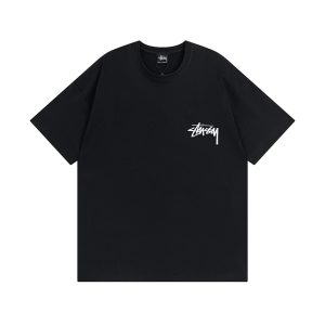 Stussy Plush Tee Black