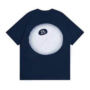 Stussy 8 Ball Fade Tee Navy