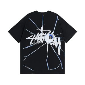 Stussy Shattered Tee Black