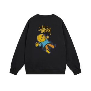 Stussy Dollie Crewneck Black