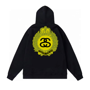 Stussy Crown Wreath Hoodie Black