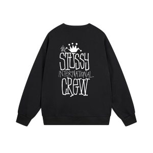 Stussy The International Crew Crown Crewneck Sweatshirt