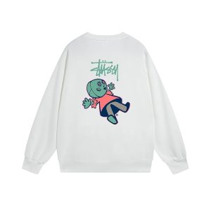 Stussy Dollie Crewneck White