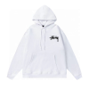 Stussy Faded 8 Ball Hoodie White