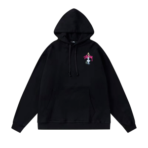 Stussy Desert Collage Hoodie Black