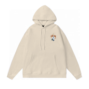Stussy Desert Collage Hoodie Natural