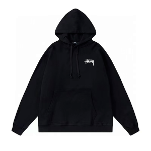 Stussy Shattered 8 Ball Hoodie Black