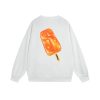 Stussy Popsicle Graphic Crewneck Sweatshirt – White