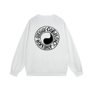 Stussy x Our Legacy Work Shop Buana Hoodie White